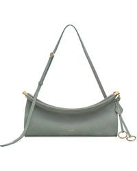 Alaïa - Medium Leather Le Click East West Shoulder Bag - Lyst