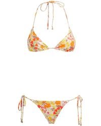 Zimmermann - Floral Solstice Bikini - Lyst