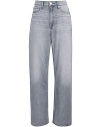 Rag & Bone - Featherweight Logan Mid-Rise Wide-Leg Jeans - Lyst