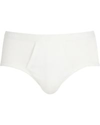 Hanro - Mercerised Cotton Briefs - Lyst