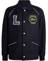 Lacoste - French Heritage Varsity Jacket - Lyst