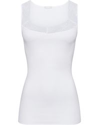 Hanro - Cotton Delight Tank Top - Lyst