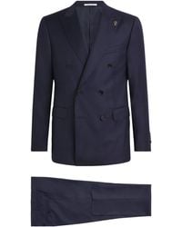 Pal Zileri - Wool Vicenza Double-Breasted 2-Piece Suit - Lyst