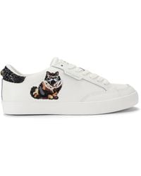 Kurt Geiger - Leather London Patch Sneakers - Lyst