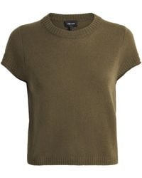 ME+EM - Cashmere Shrunken Baby T-Shirt - Lyst