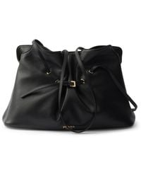 Prada - Large Nappa Leather Dada Shoulder Bag - Lyst