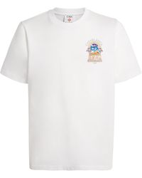 CASABLANCA - Organic Cotton Egyptian L'Arche T-Shirt - Lyst