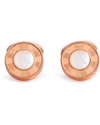 Babette Wasserman - Rose-Plated Mother-Of-Pearl Cufflinks - Lyst