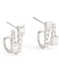 SHAY - And Diamond Double Stick Stud Earrings - Lyst