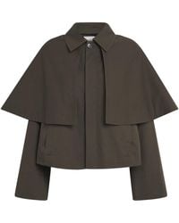FRAME - Cotton Storm-Flap Trench Jacket - Lyst