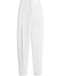 Dolce & Gabbana - Linen Tailored Trousers - Lyst