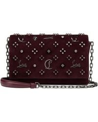 Christian Louboutin - Paloma Leather Clutch Bag - Lyst