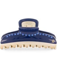 Alexandre De Paris - Plated Crystal-Embellished Claw Hair Clip - Lyst