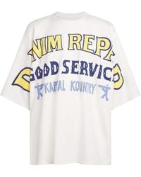 Kapital - Oversized Printed T-Shirt - Lyst