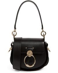 Chloé - Small Leather Tess Saddle Bag - Lyst