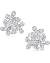 Graff - And Diamond Triple Butterfly Clip-On Earrings - Lyst