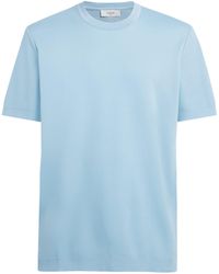 Eton - Cotton T-Shirt - Lyst