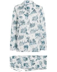 Derek Rose - Cotton Ledbury Long Pyjama Set - Lyst
