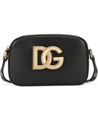 Dolce & Gabbana - Leather Dg Logo Cross-body Bag - Lyst