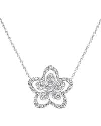 Graff - And Diamond Wild Flower Necklace - Lyst
