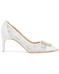 Malone Souliers - Lace Monroe Pumps 70 - Lyst