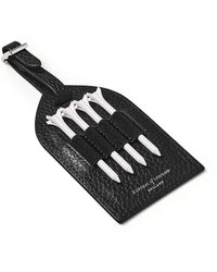 Aspinal of London - Leather Golf Tee Holder - Lyst
