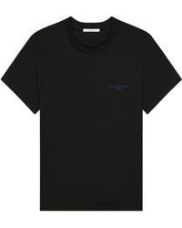 Givenchy - Cotton Embroidered-Logo T-Shirt - Lyst