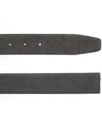 Giorgio Armani - Suede Reversible Belt Strap - Lyst