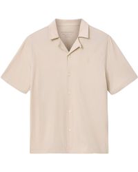 AllSaints - Organic Cotton Hudson Shirt - Lyst