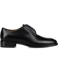 Christian Louboutin - Chambeliss Leather Derby Shoes - Lyst