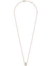 Boucheron - Extra Small Rose And Diamond Serpent Bohème Necklace - Lyst