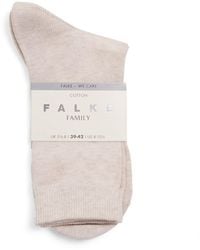 FALKE - Cotton-Blend Family Socks - Lyst