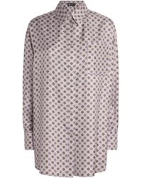 Colombo - Silk Twill Printed Shirt - Lyst