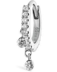 Maria Tash - Diamond Eternity Double Dangle Earring - Lyst