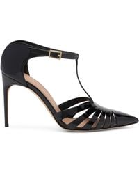 Malone Souliers - Patent Leather Jennifer Heeled Mules 90 - Lyst