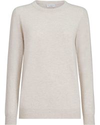 Brunello Cucinelli - Cashmere Monili-Trim Sweater - Lyst