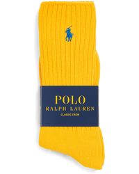Polo Ralph Lauren - Cotton-Blend Polo Pony Socks - Lyst