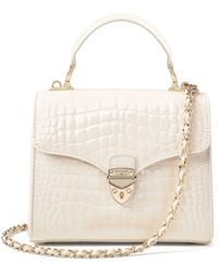 Aspinal of London - Midi Mayfair Top-Handle Bag - Lyst