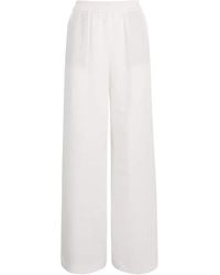Eleventy - Linen Elasticated Trousers - Lyst