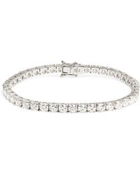 Harrods - And Diamond Tennis Bracelet - Lyst