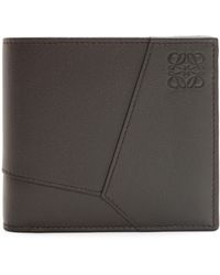 Loewe - Leather Puzzle Bifold Wallet - Lyst