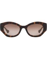 Gucci - Injected Oval Sunglasses - Lyst