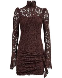 De La Vali - Lace Bodita Mini Dress - Lyst