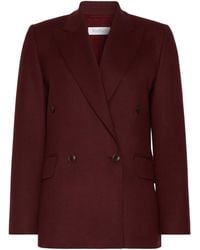 Max Mara - Virgin Wool-Blend Blazer - Lyst