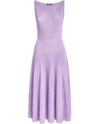 Valentino - Knitted Isabela Midi Dress - Lyst