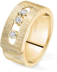 Messika - Move Noa And Diamond Chiselled Ring - Lyst