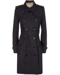 Burberry Chelsea Heritage Trench Coat - Black