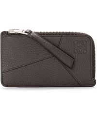 Loewe - Leather Puzzle Coin Card Holder - Lyst