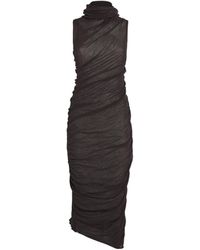 Issey Miyake - Rollneck Ambiguous Dress - Lyst