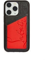 Christian Louboutin Sneaker Iphone Xr Case in Black/Red (Red) | Lyst